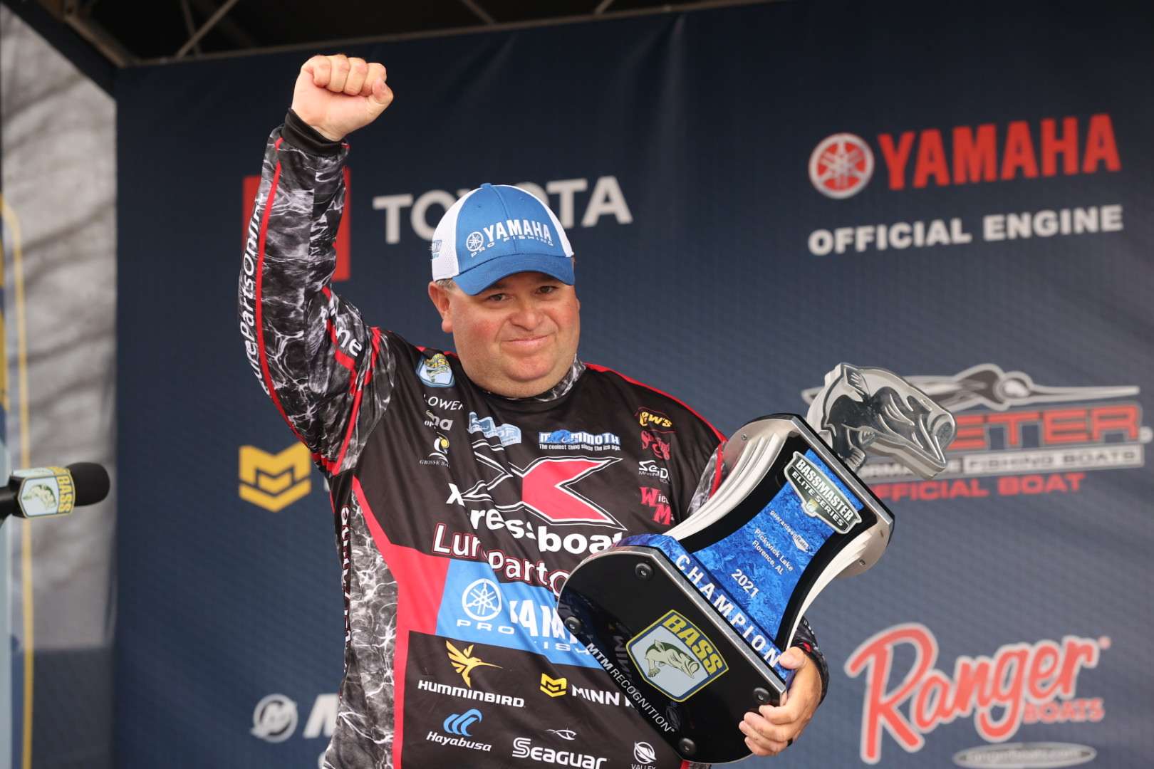 Bill Lowen captured his first, and long-awaited, Elite Series victory at Pickwick in 2021 weighing in 83-5.