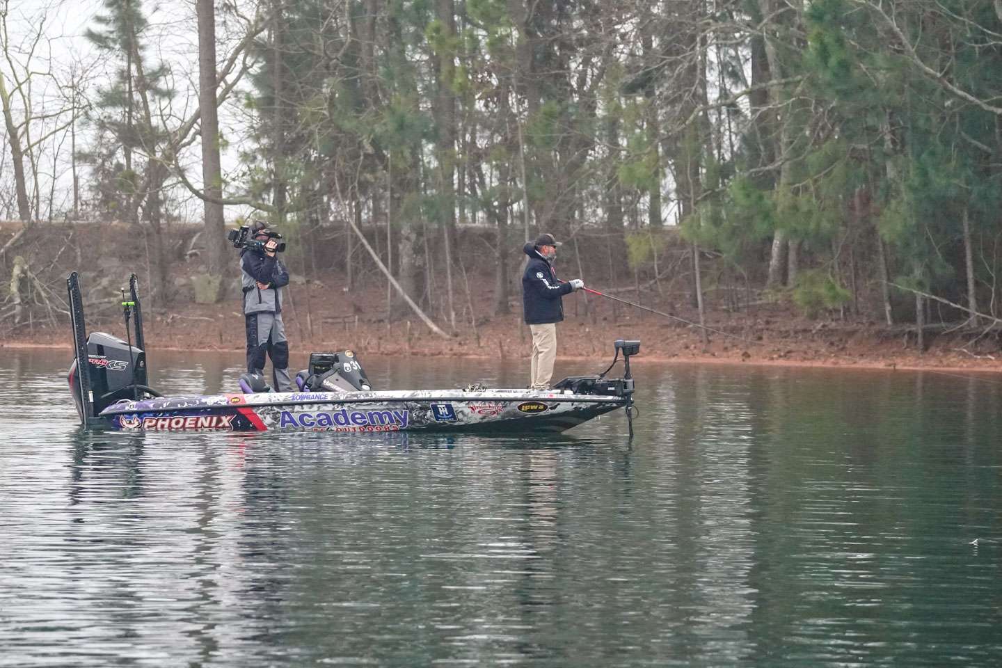 The Louisiana native ran to some of the similar areas that he fished on Day 1, and almost immediately caught a solid keeper to start the day. 
