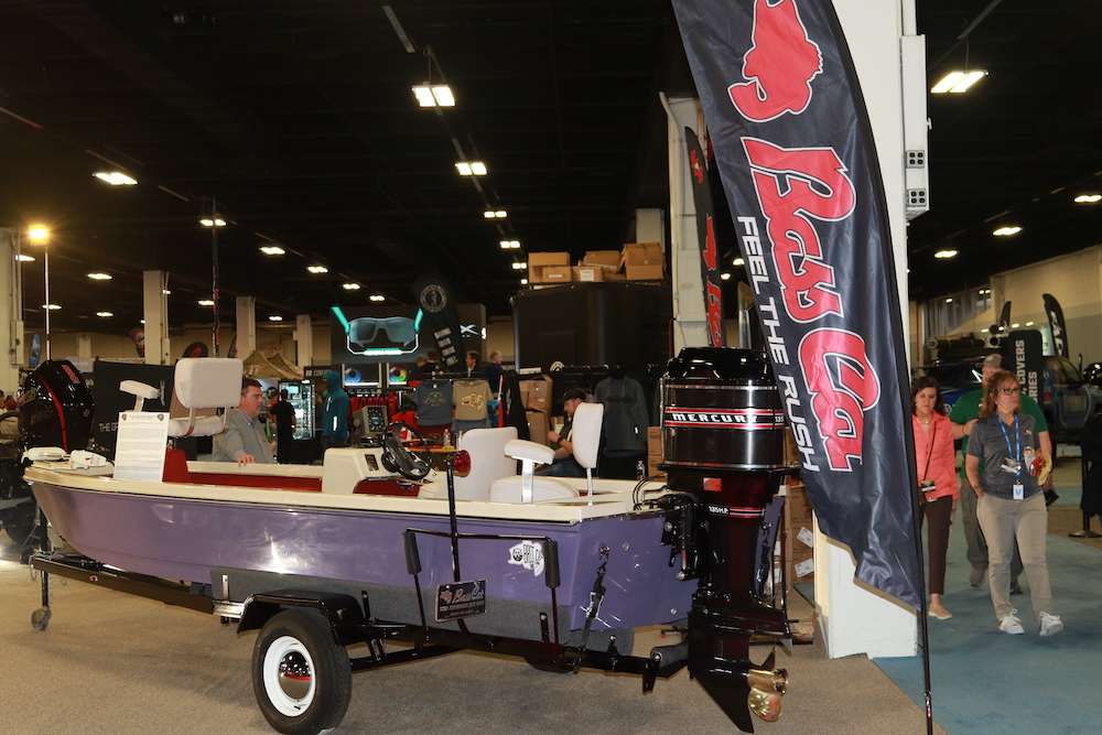Bass Cat Boats spotlighted their history with this 1971 model.

