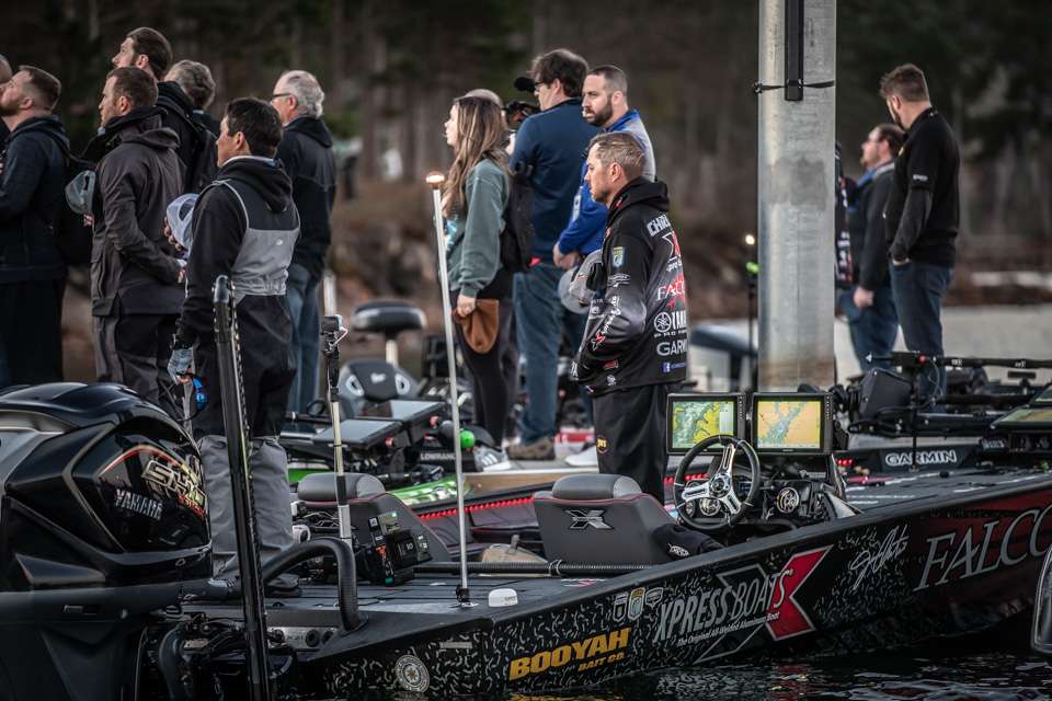 See Jason Christie get started early on the first day of the 2022 Academy Sports + Outdoors Bassmaster Classic presented by Huk!