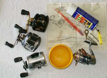 Parts of a Fishing Reel 