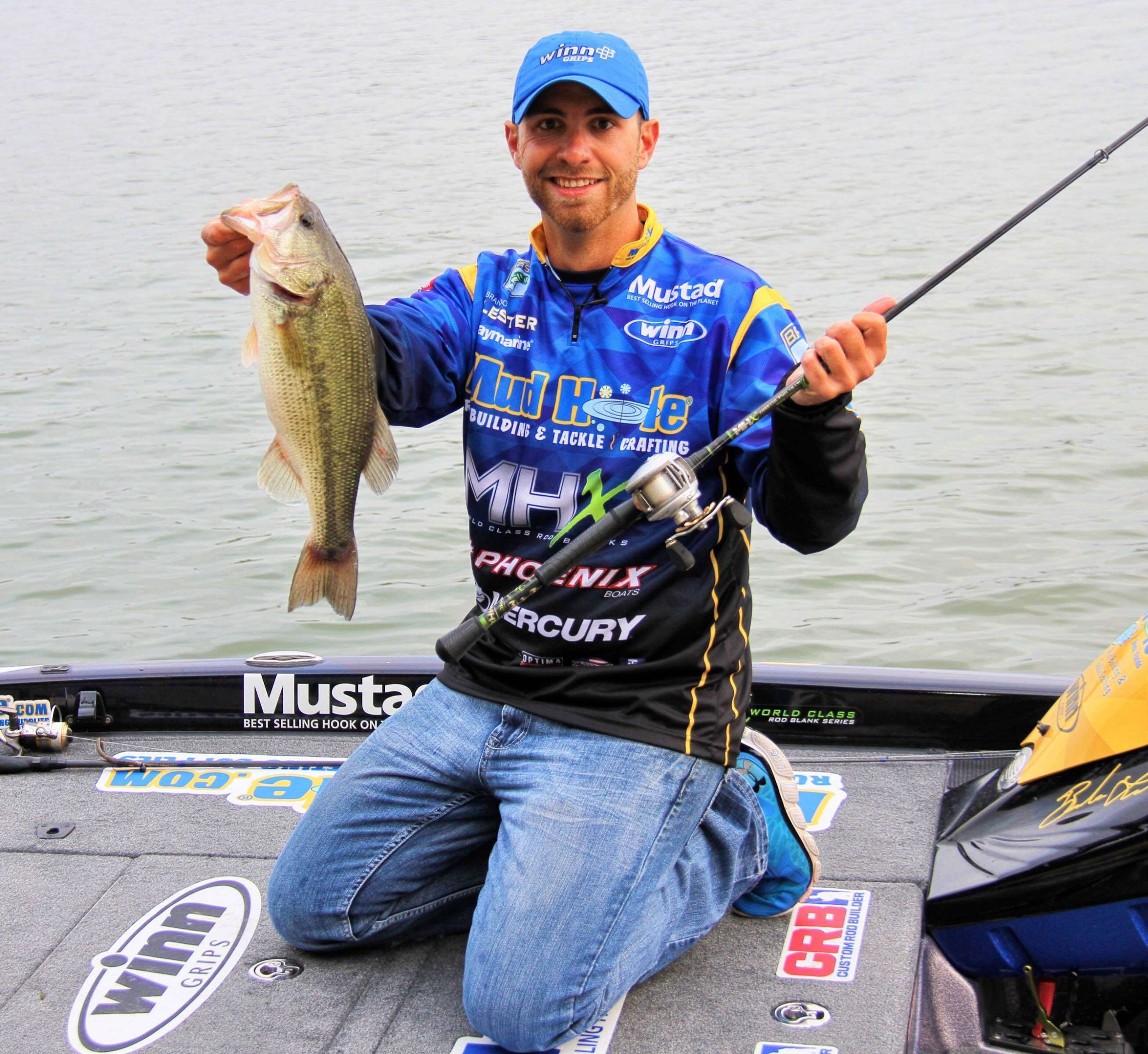 Brandon Lester's building blocks Bassmaster