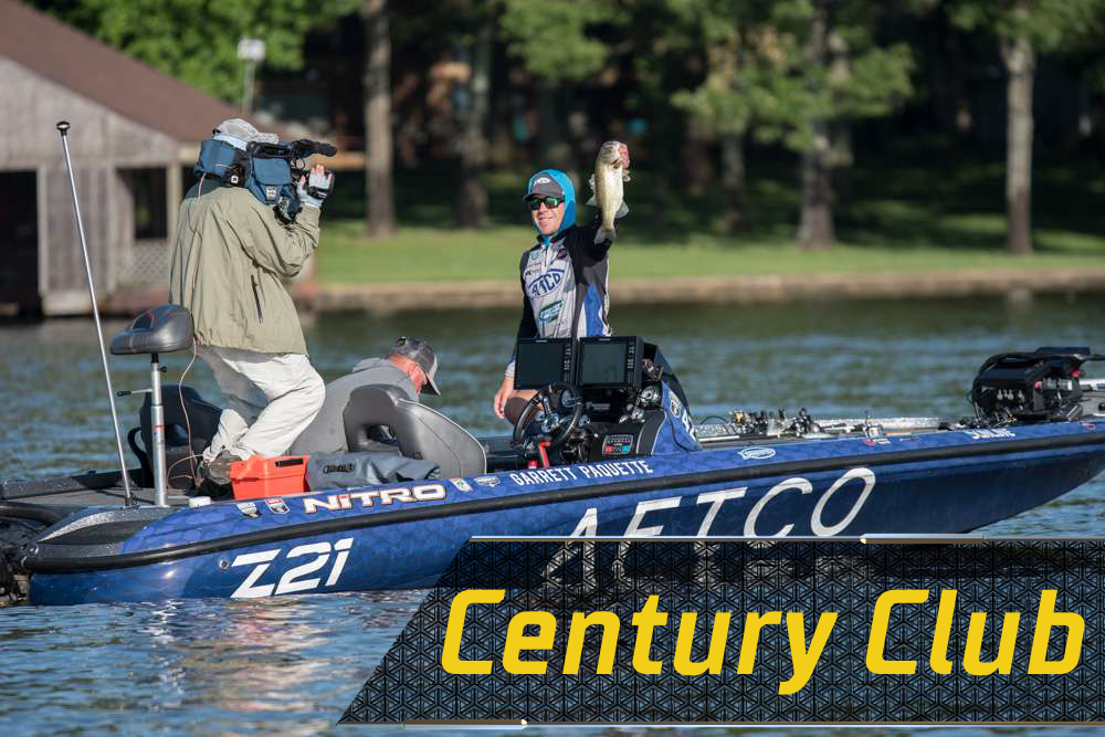 Video: Paquette joins century club - Bassmaster