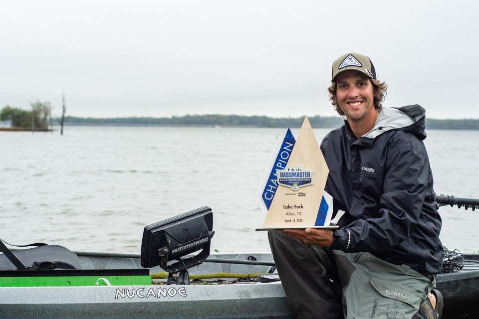 Arkansas kayak pro Cody Milton tops Lake Fork field - Bassmaster