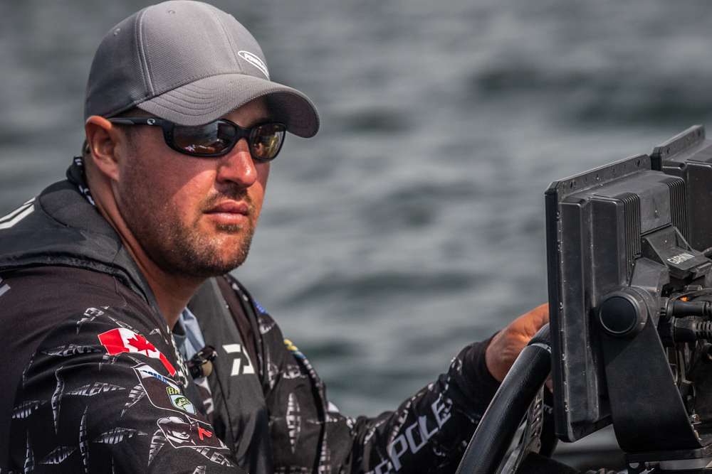 Day 1 with Cory Johnston Bassmaster