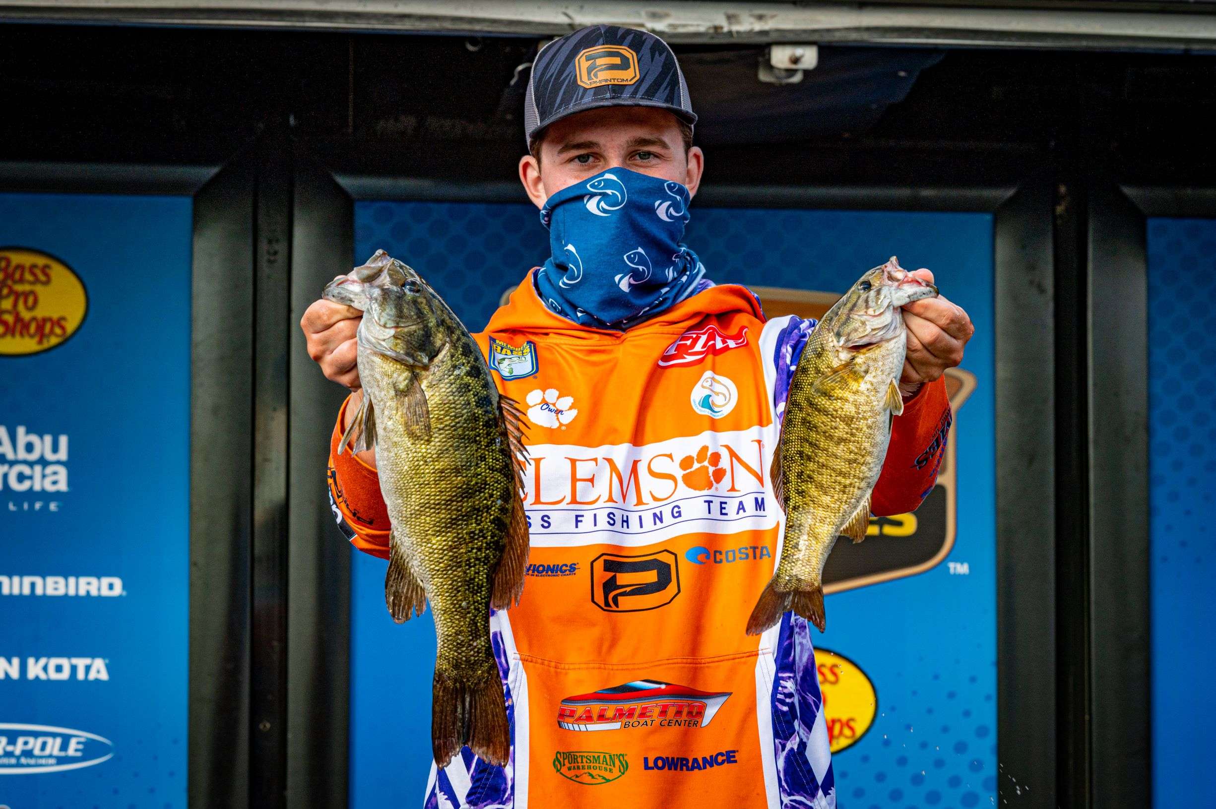 College: Clemson's Clayton and Dimaio take the lead - Bassmaster