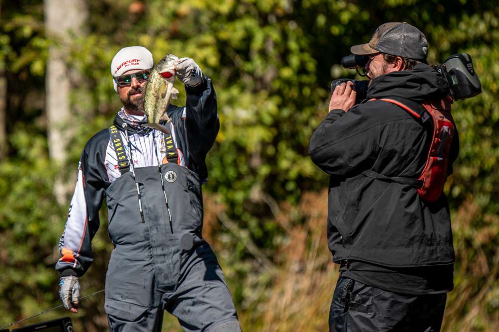 Day 2 with Brad Whatley Bassmaster