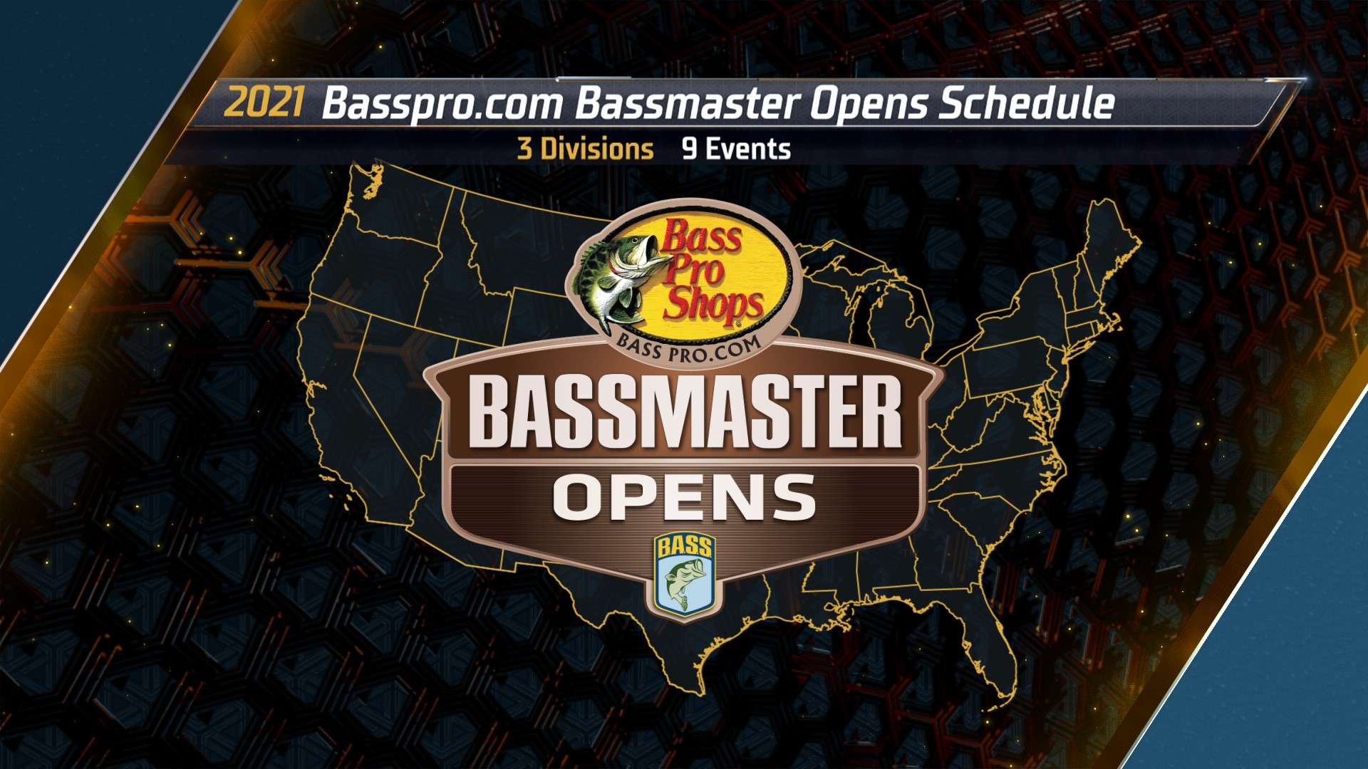 B.A.S.S. announces 2021 Opens schedule - Bassmaster