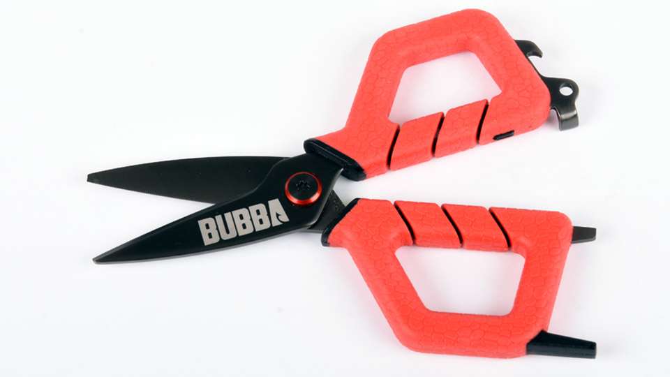 BUBBA Shears with Non-Slip Grip Handles, Multi-Functional and Durable  Design to Easily Cut through any Fishing Line