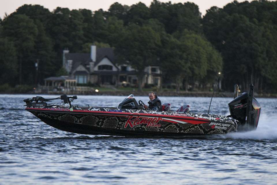 Open Running And Gunning Into Day 1 Bassmaster