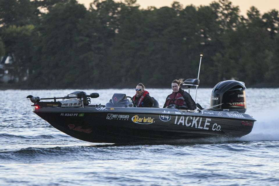 Open Running And Gunning Into Day 1 Bassmaster