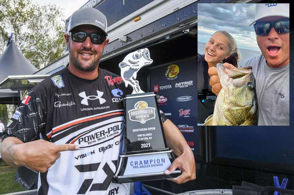Daily Limit: Johnston's win celebrated from afar - Bassmaster