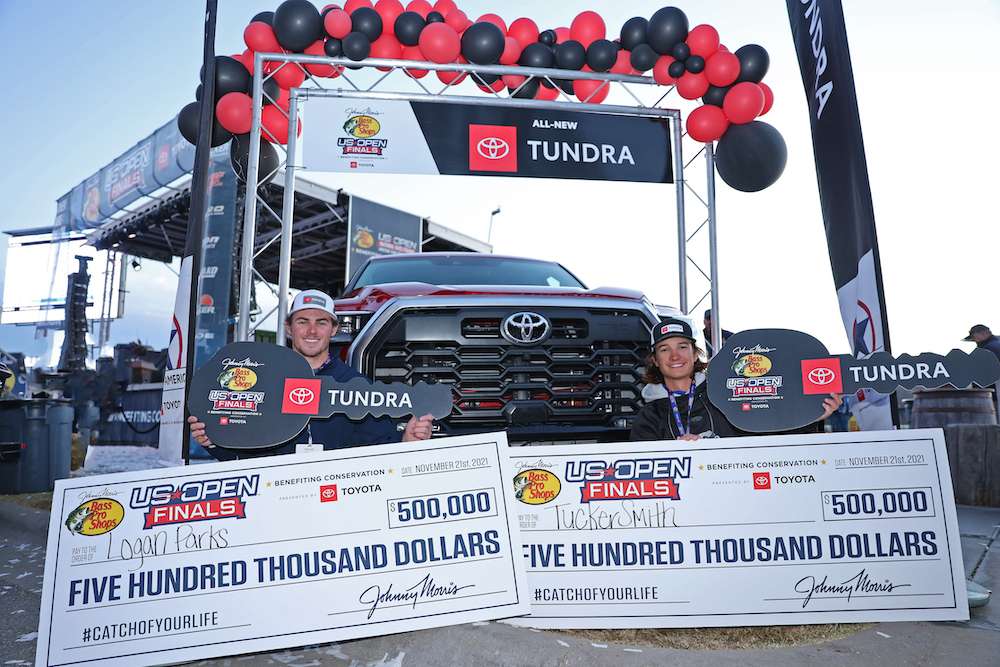 College anglers win $1 million at Bass Pro Shops U.S. Open - Bassmaster