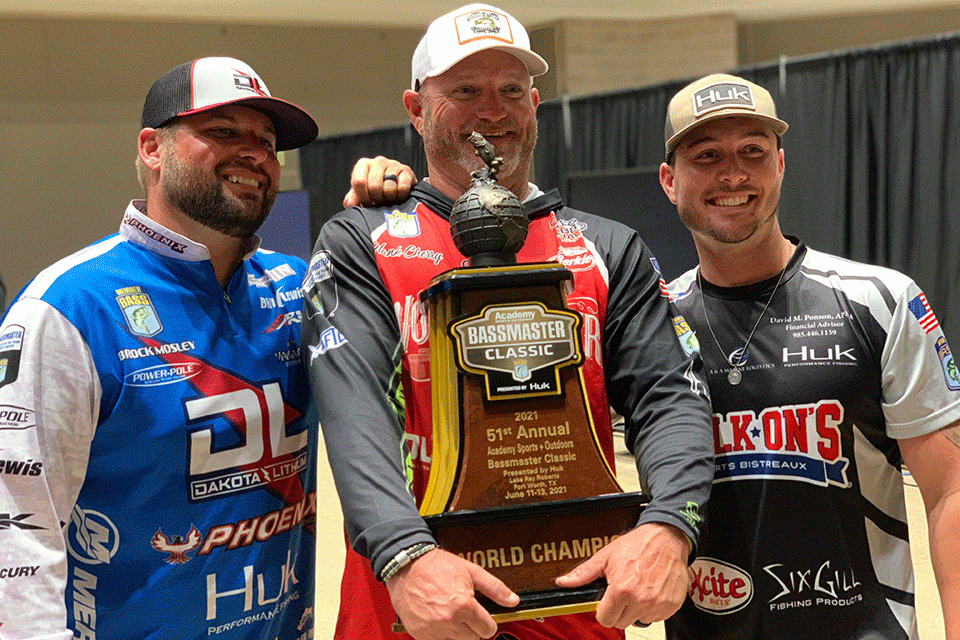 Daily Limit: Circle of trust for Cherry, Mosley and Rivet - Bassmaster