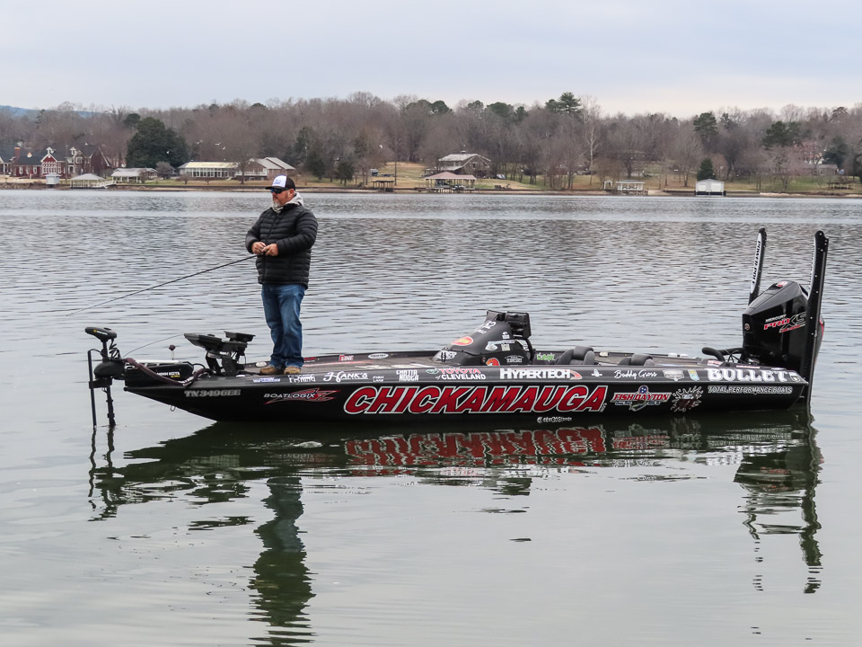 Gross' lure lineup for Chickamauga Bassmaster