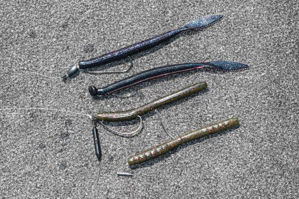 Straight tail worm tricks of the pros - Bassmaster