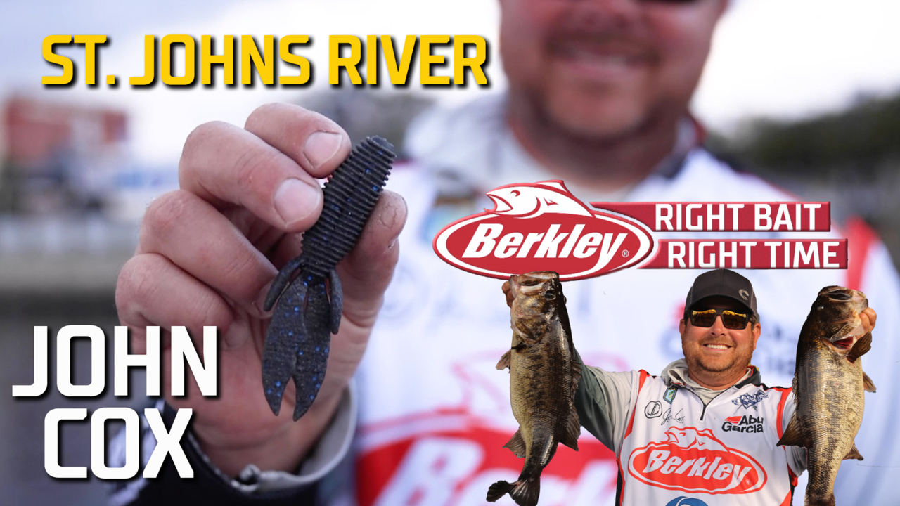 Berkley Right Bait at the Right Time at St. Johns River for Cox