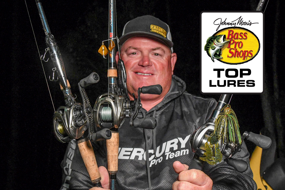 Top lures at Lake Hartwell 2022 Bassmaster