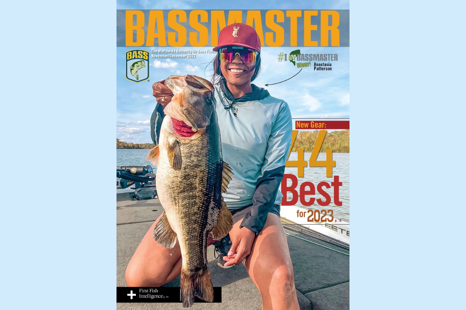 I Am Bassmaster' cover honors Anastasia Patterson's passion for