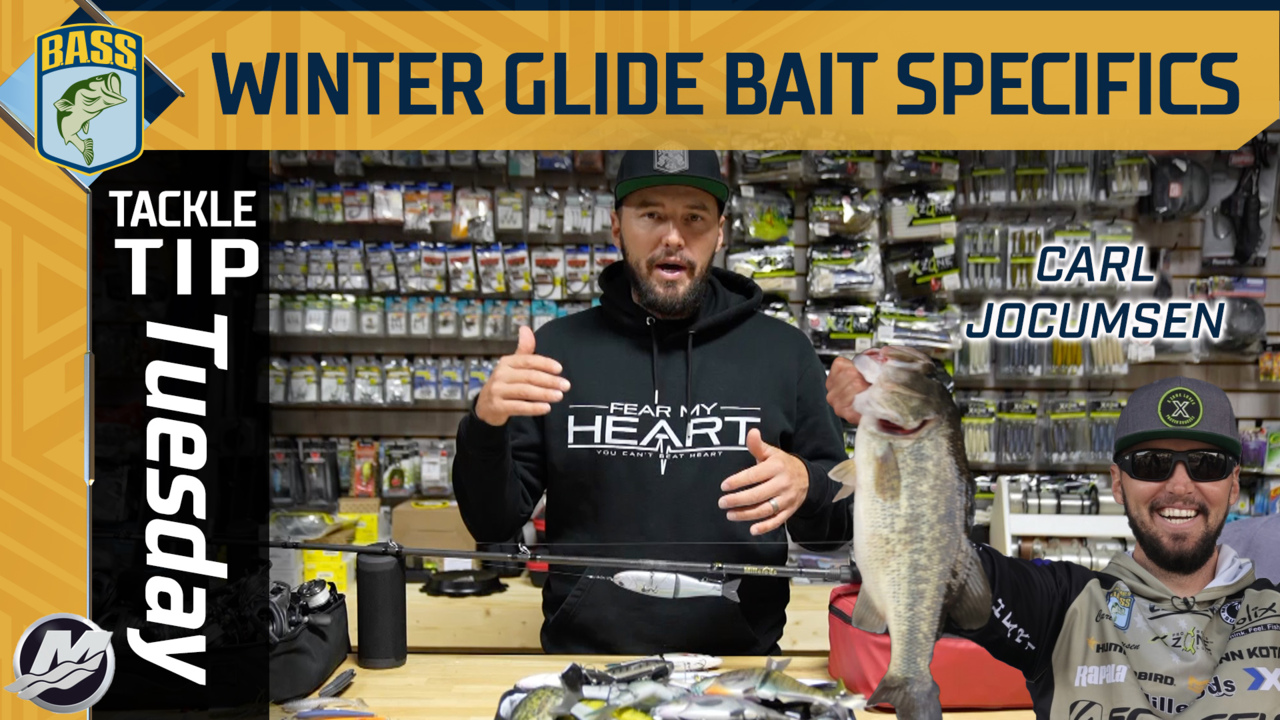 Tackle Tip Tuesday: The winter specifics for glide baits with Carl