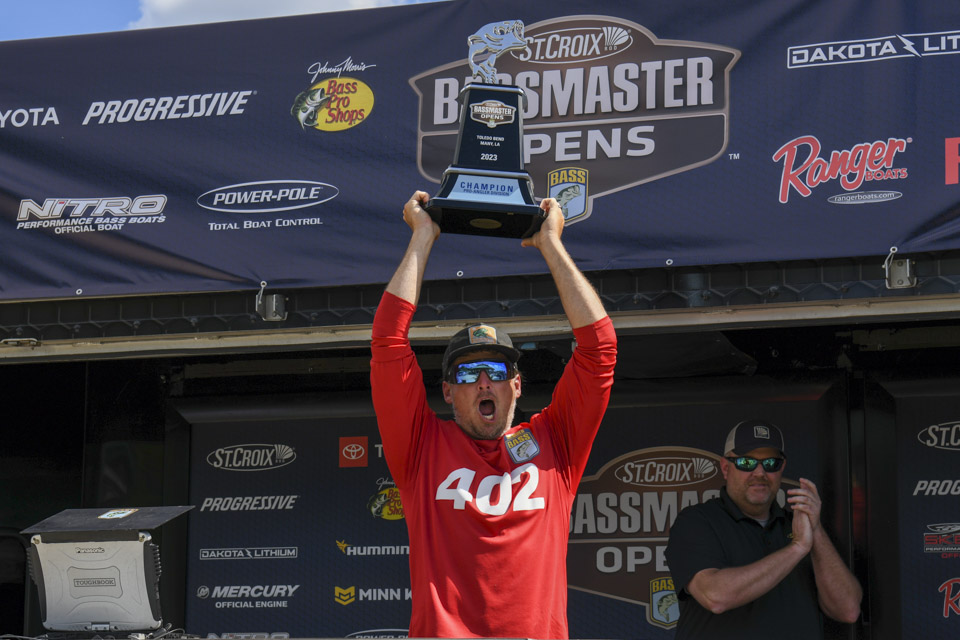 Milliken goes wire-to-wire at Toledo Bend - Bassmaster