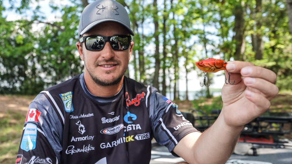 Chris Johnston's spawning cycle hard baits Bassmaster