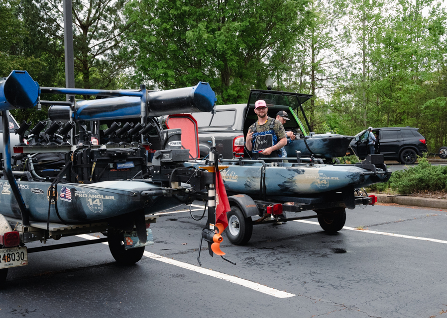 Kayak: Registration at Lake Hartwell - Bassmaster