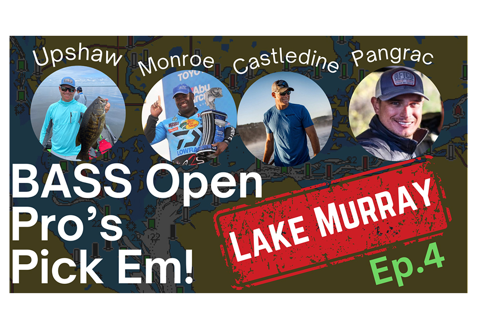 Opens anglers make Fantasy picks for Lake Murray - Bassmaster