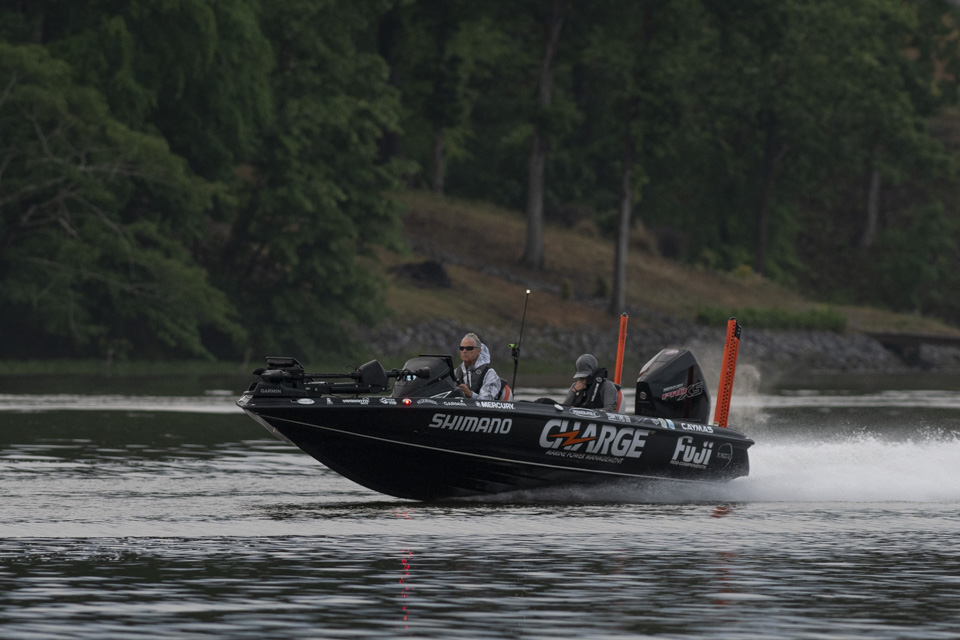 Early action with Schultz - Bassmaster