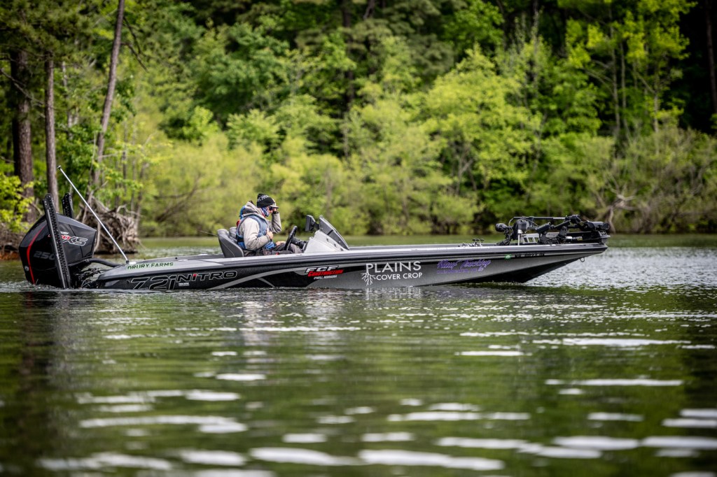 Open On the water at Buggs Island Bassmaster