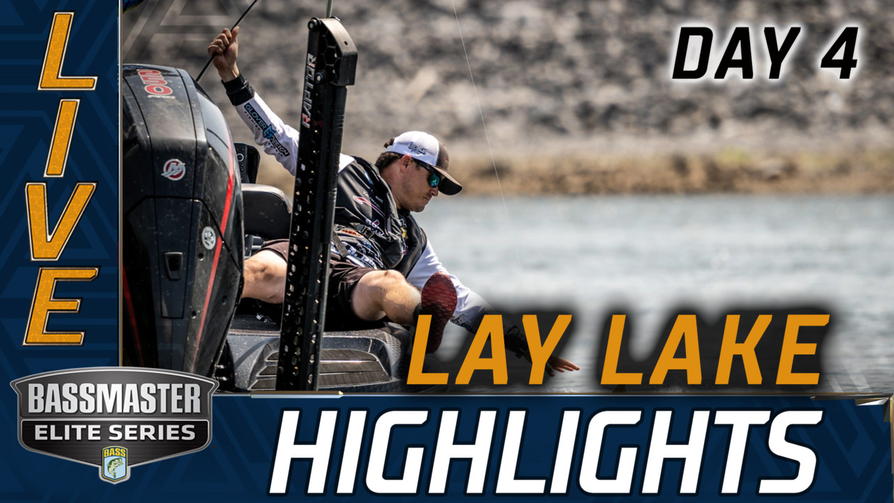 Highlights Day 4 action at Lay Lake Bassmaster