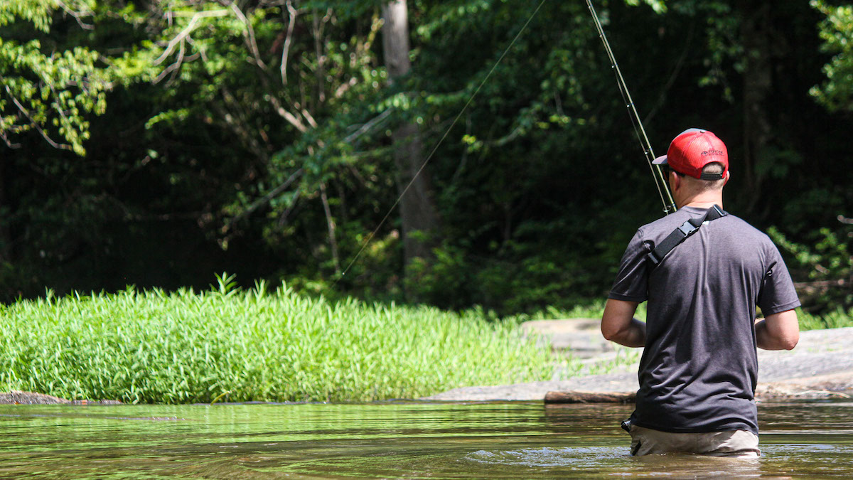 Bank Fishing Basics: Creek wading for bass - Bassmaster