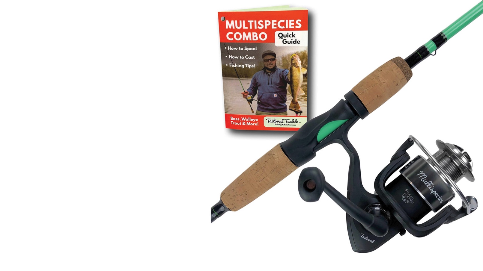 Gear Up: Tailored Tackle Multispecies Fishing Rod Reel Combo