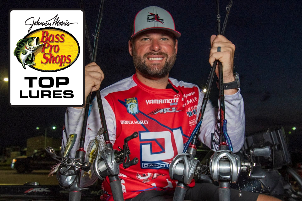 Top lures at Sabine River 2023 Bassmaster