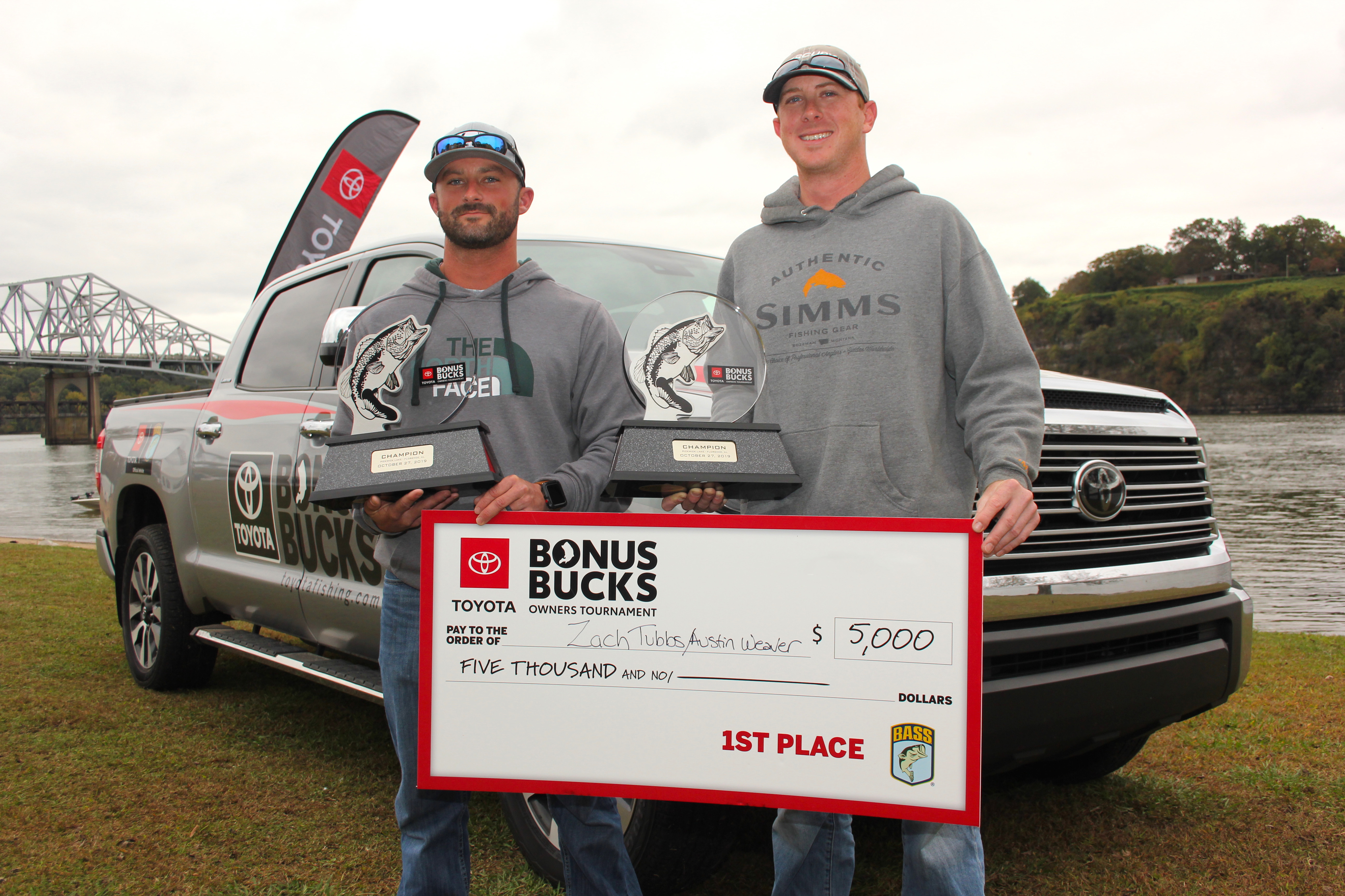 The 12th annual Toyota Bonus Bucks Owners Event set for Pickwick Lake in  October - Bassmaster