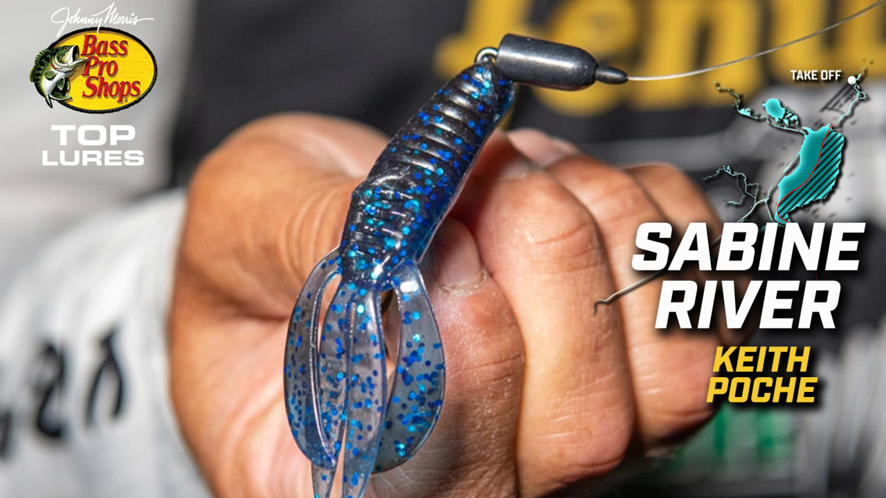 Bass Pro Shops Top Lures - Keith Poche at the Sabine River