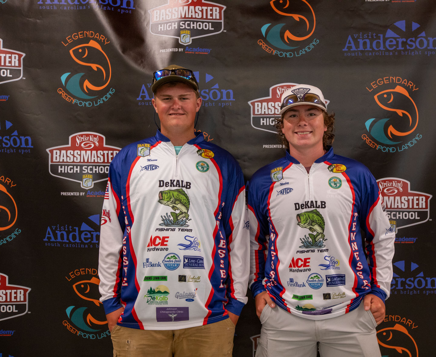 Very cool Greenbrier High School competitive fishing team jerseys