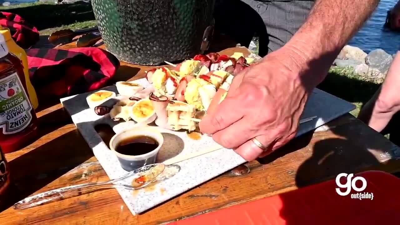 Big Green Egg Kabobs Bassmaster