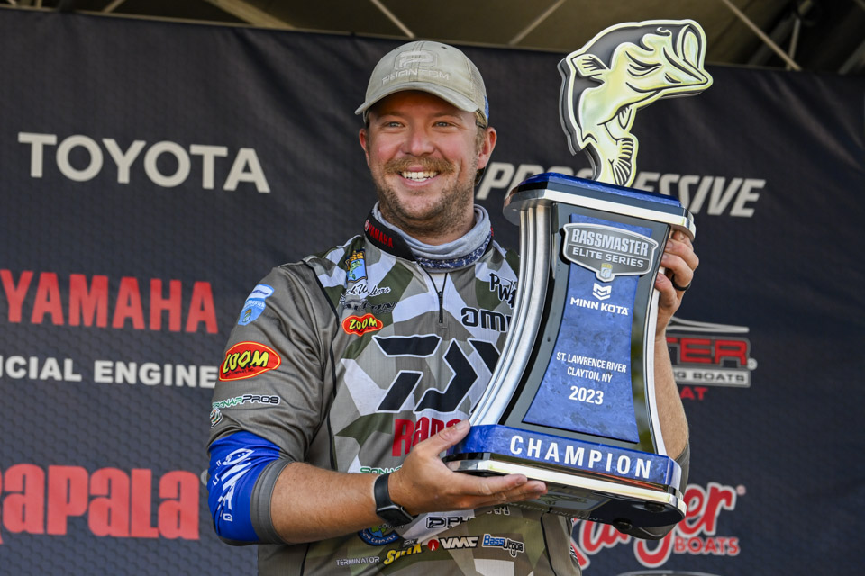 Walters wins it all on the St. Lawrence - Bassmaster