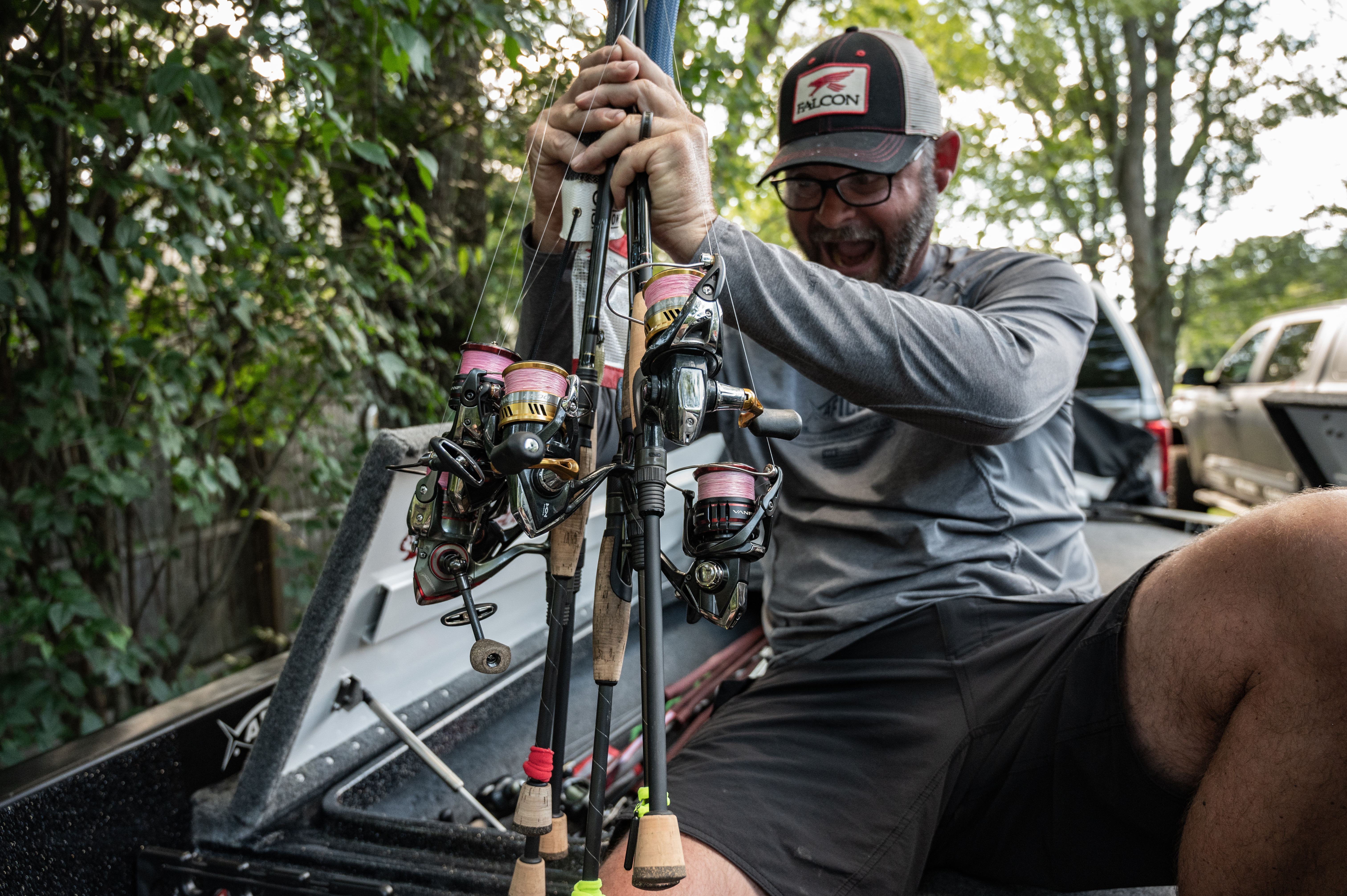 bradley hallman fishing reel Hallman's early fall tacklebox