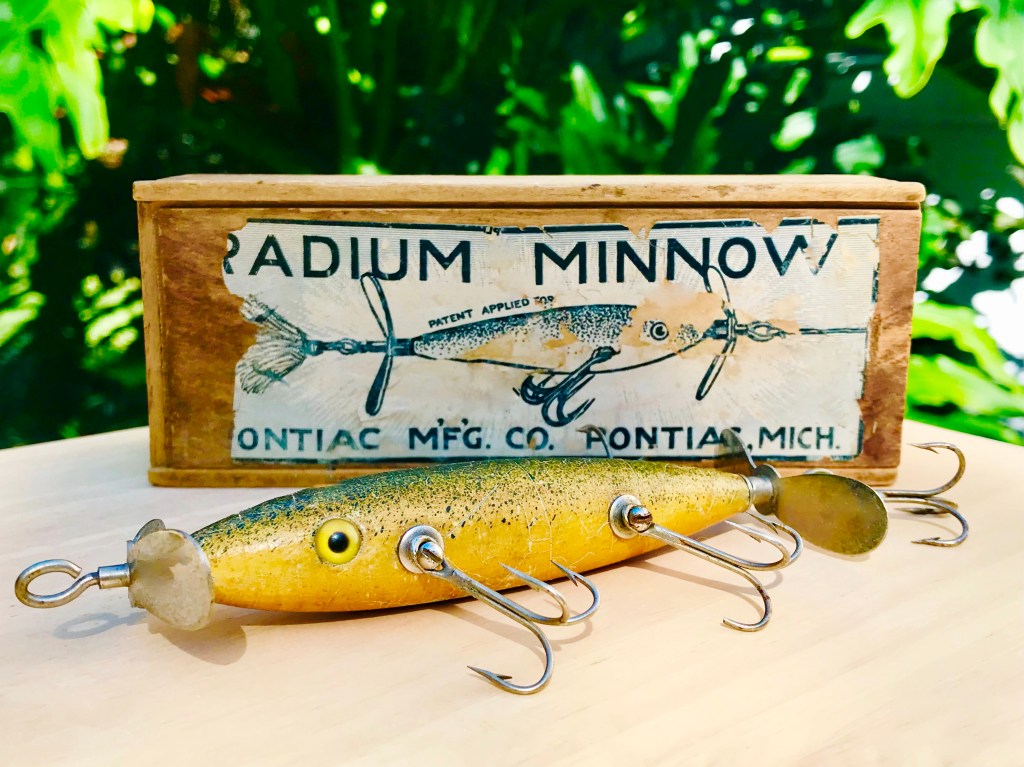 South Bend Two Oreno  Old Antique & Vintage Wood Fishing Lures Reels  Tackle & More
