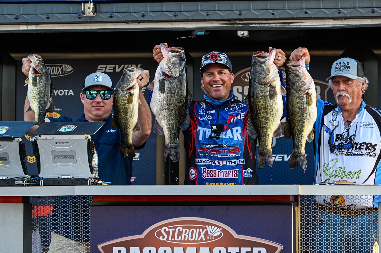 Martin mashes 33 pounds, 2 ounces to take Day 1 lead at Okeechobee