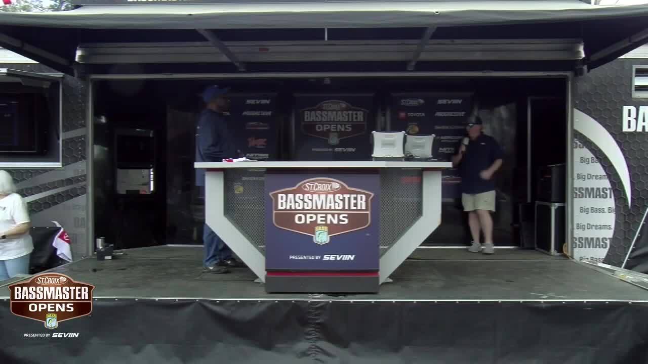 Weigh-in: Day 1 of Bassmaster OPEN at Santee Cooper Lakes - Bassmaster