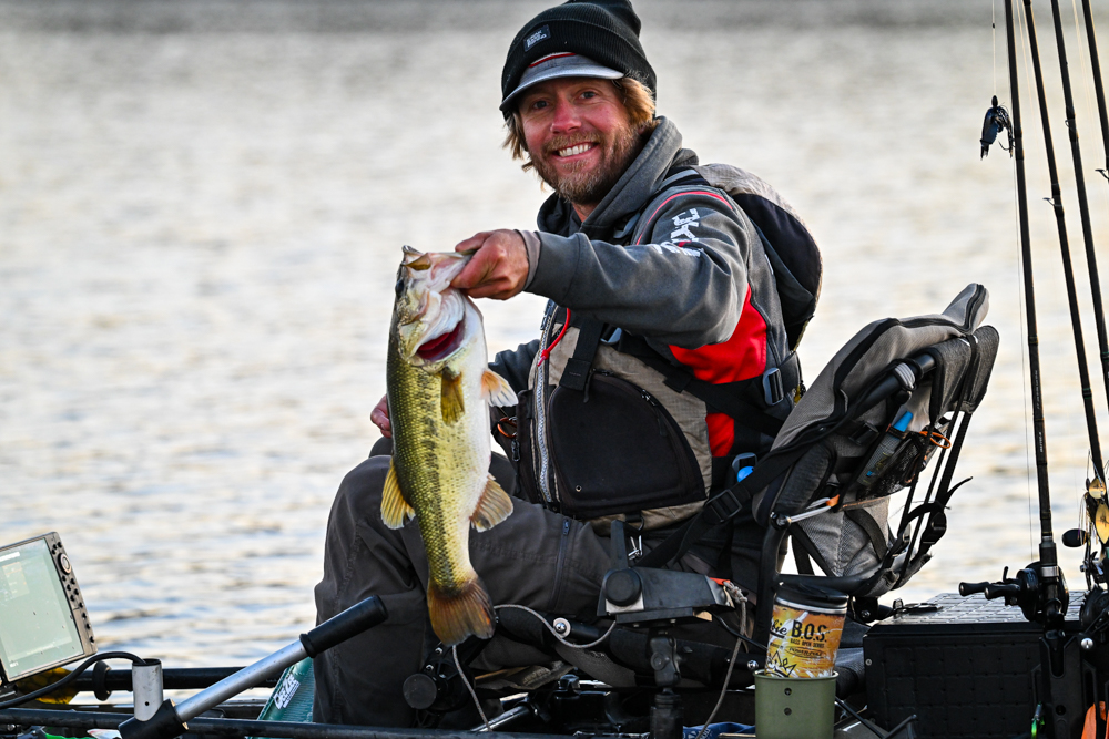 Kayak Day 1 at Caddo Lake Bassmaster