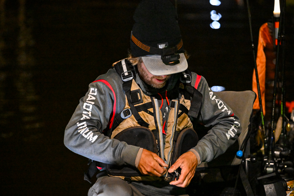 Kayak Day 1 at Caddo Lake Bassmaster