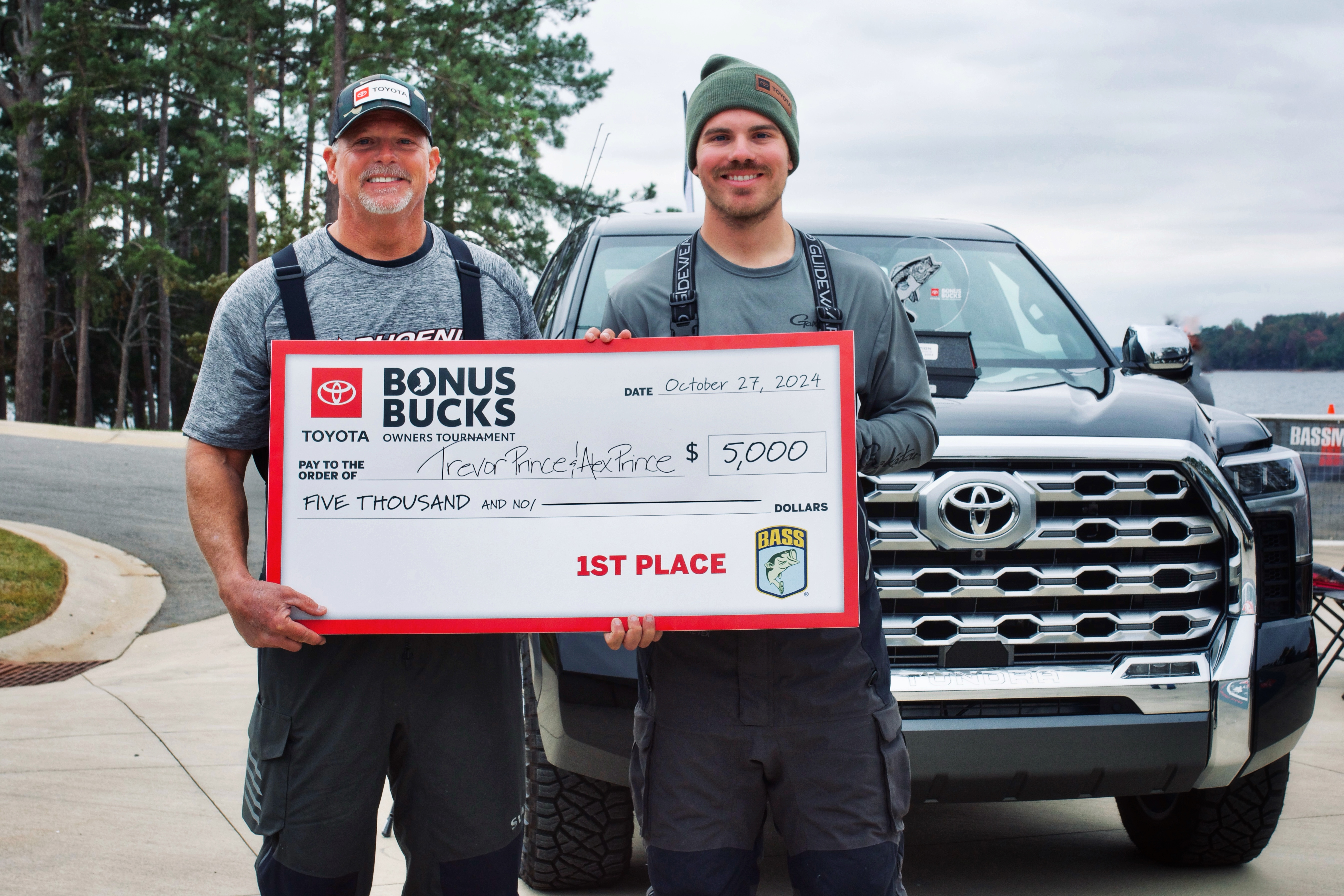Prince family wins 13th Annual Toyota Bonus Bucks Owners Tournament