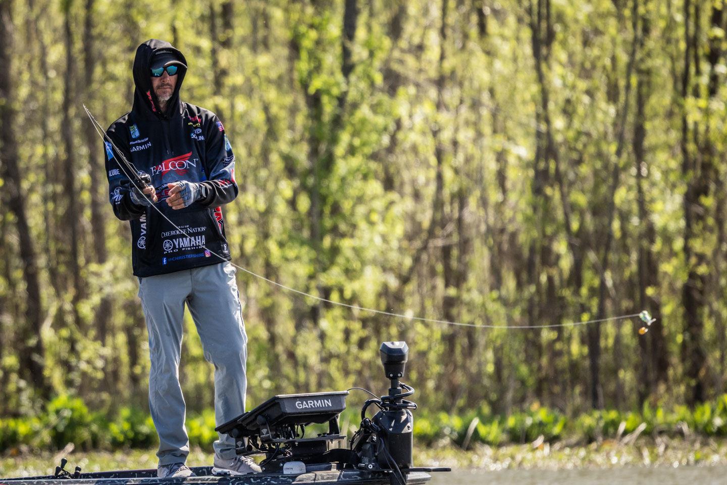 Semifinal Saturday with Christie and Co. - Bassmaster