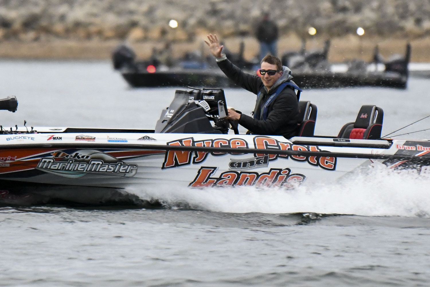 Runnin' and gunnin' at Lake Norman Open - Bassmaster